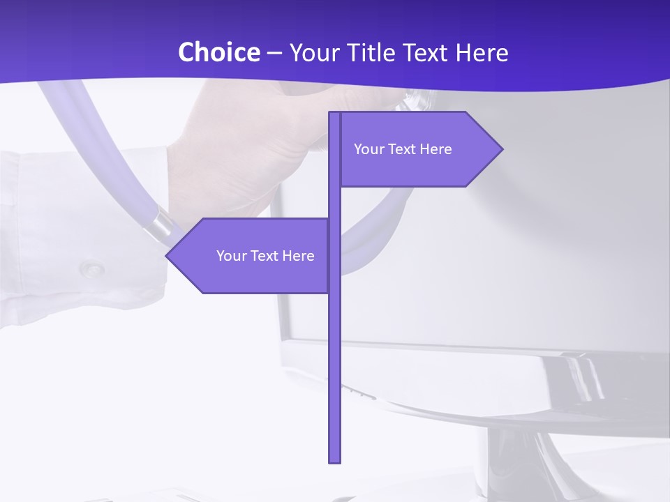 Support Medical Center PowerPoint Template