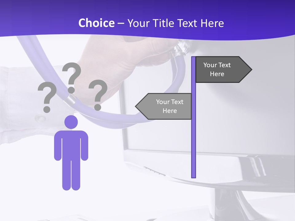 Support Medical Center PowerPoint Template