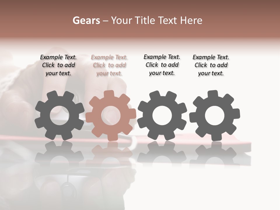 Technology Secretary Internet PowerPoint Template