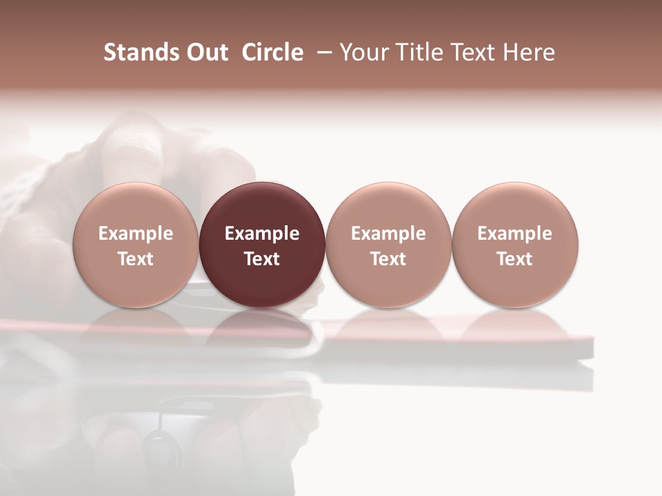 Technology Secretary Internet PowerPoint Template