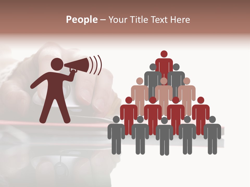 Technology Secretary Internet PowerPoint Template