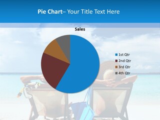 White Flip Flop Water PowerPoint Template