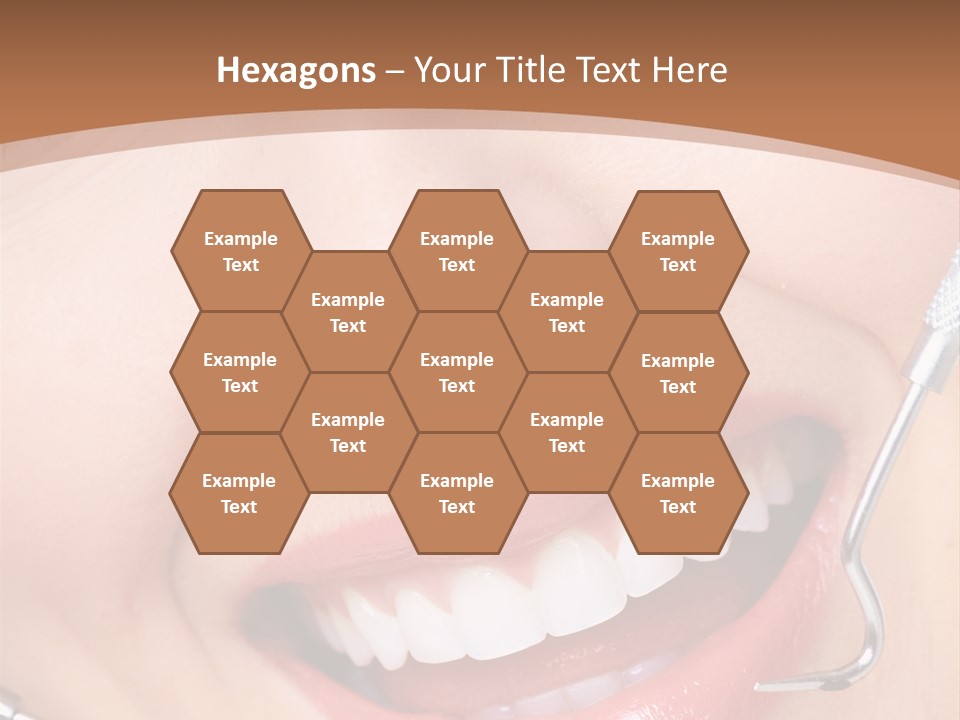 Cosmetics White Orthodontic PowerPoint Template