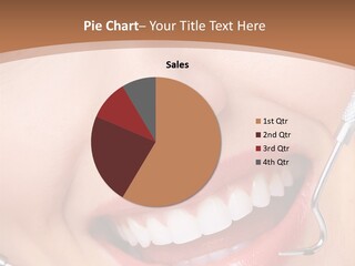 Cosmetics White Orthodontic PowerPoint Template