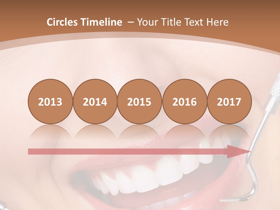 Cosmetics White Orthodontic PowerPoint Template