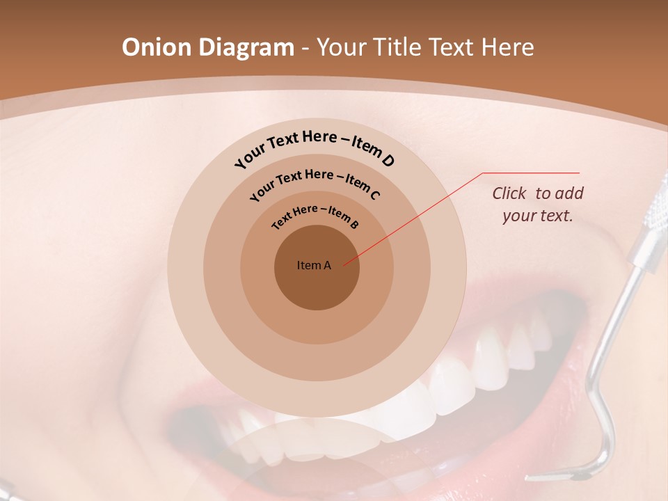 Cosmetics White Orthodontic PowerPoint Template