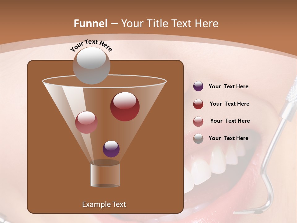 Cosmetics White Orthodontic PowerPoint Template