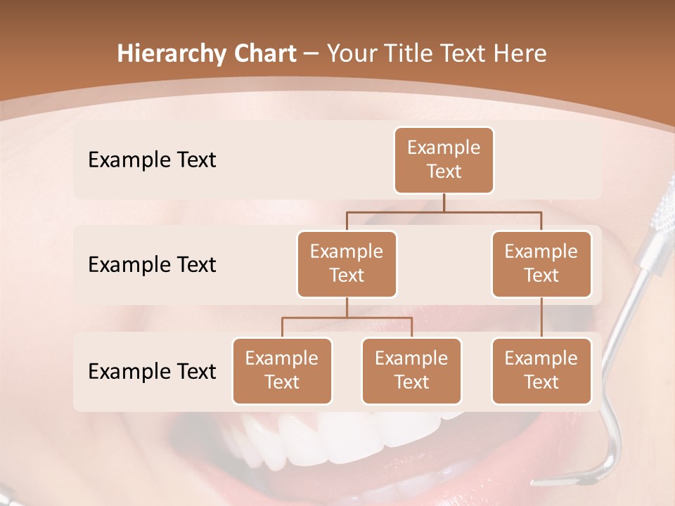 Cosmetics White Orthodontic PowerPoint Template