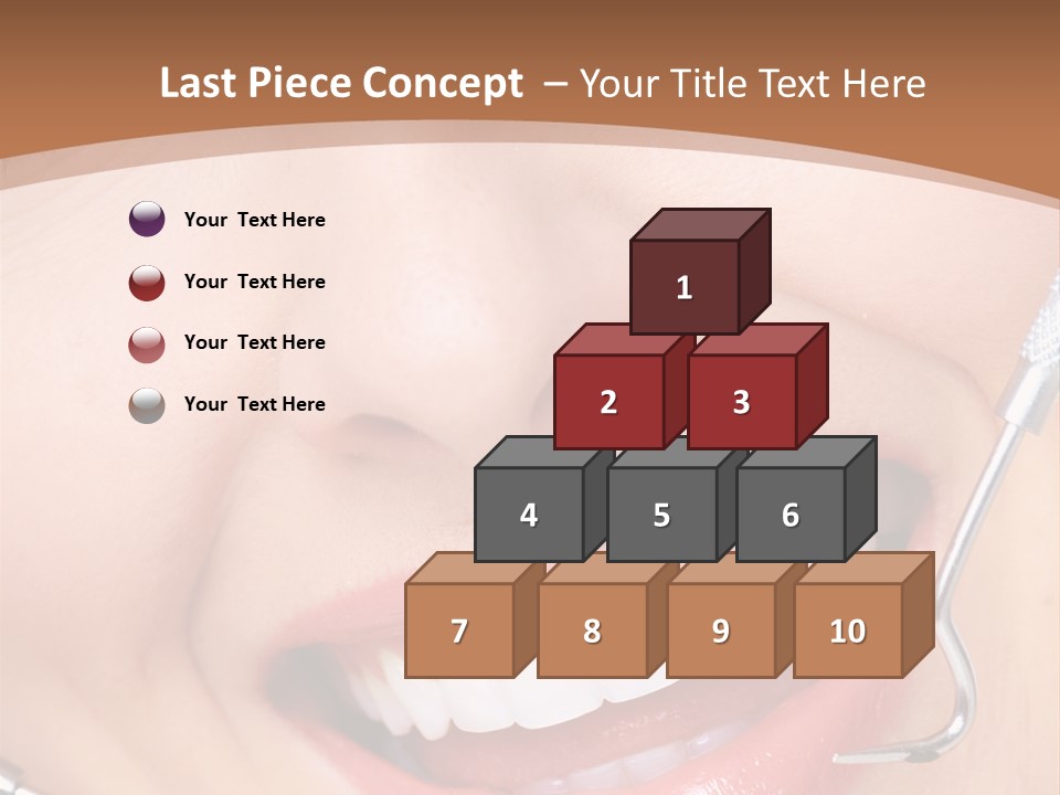 Cosmetics White Orthodontic PowerPoint Template