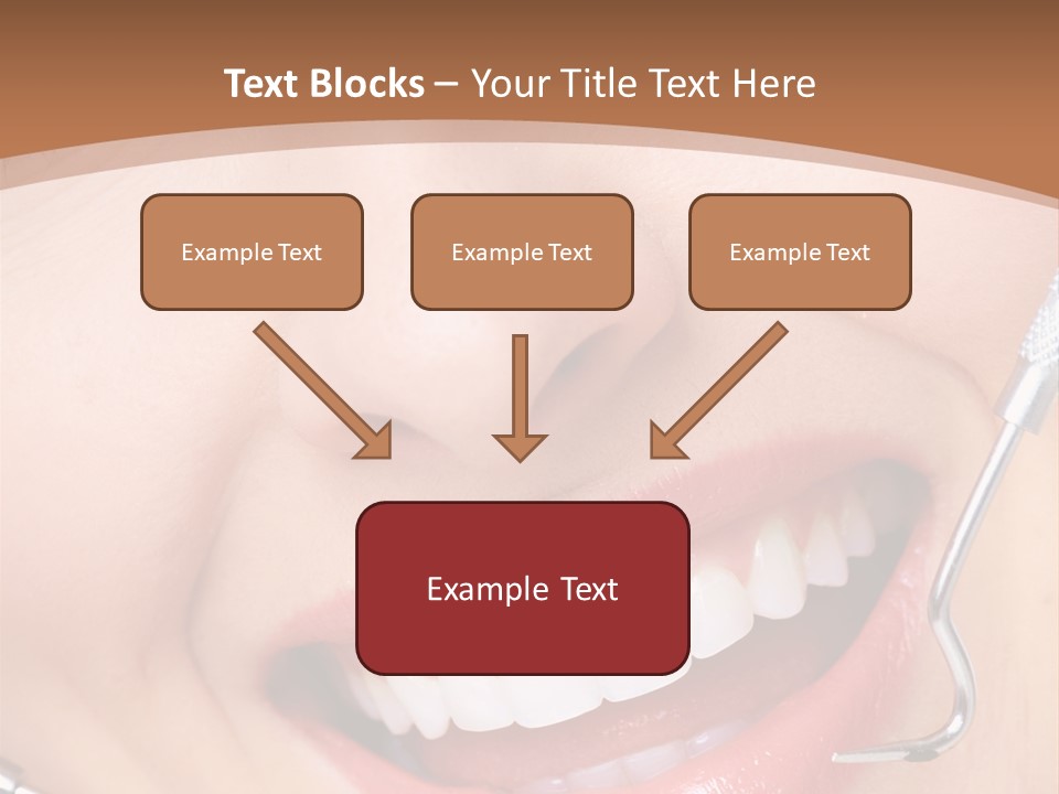 Cosmetics White Orthodontic PowerPoint Template