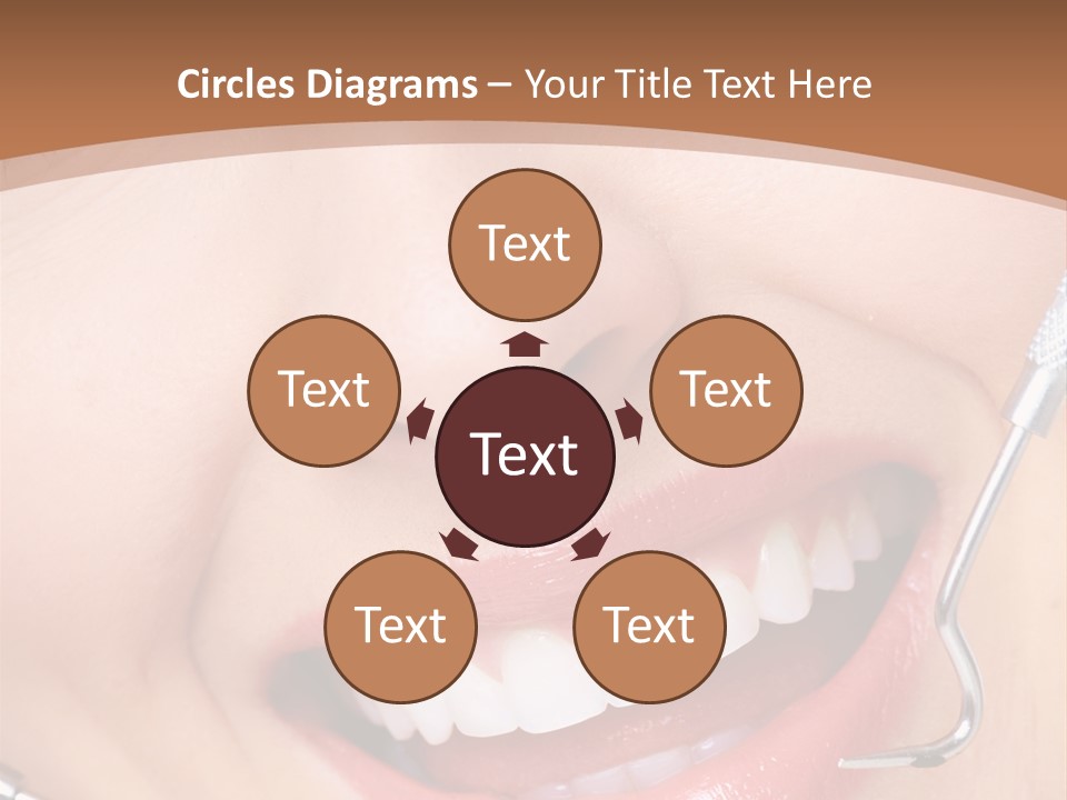 Cosmetics White Orthodontic PowerPoint Template