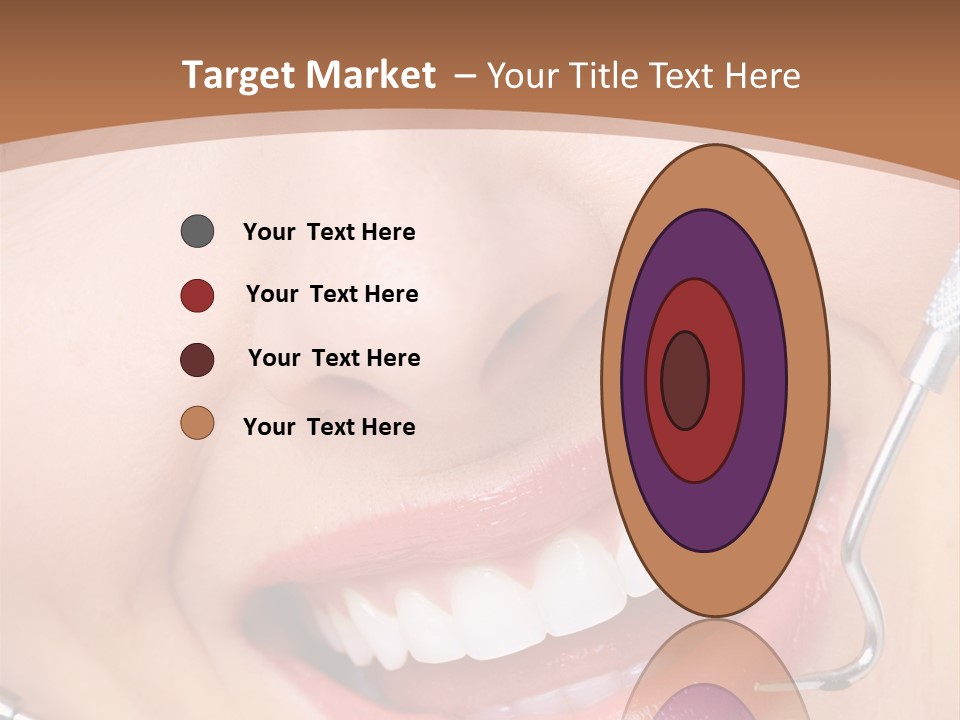 Cosmetics White Orthodontic PowerPoint Template