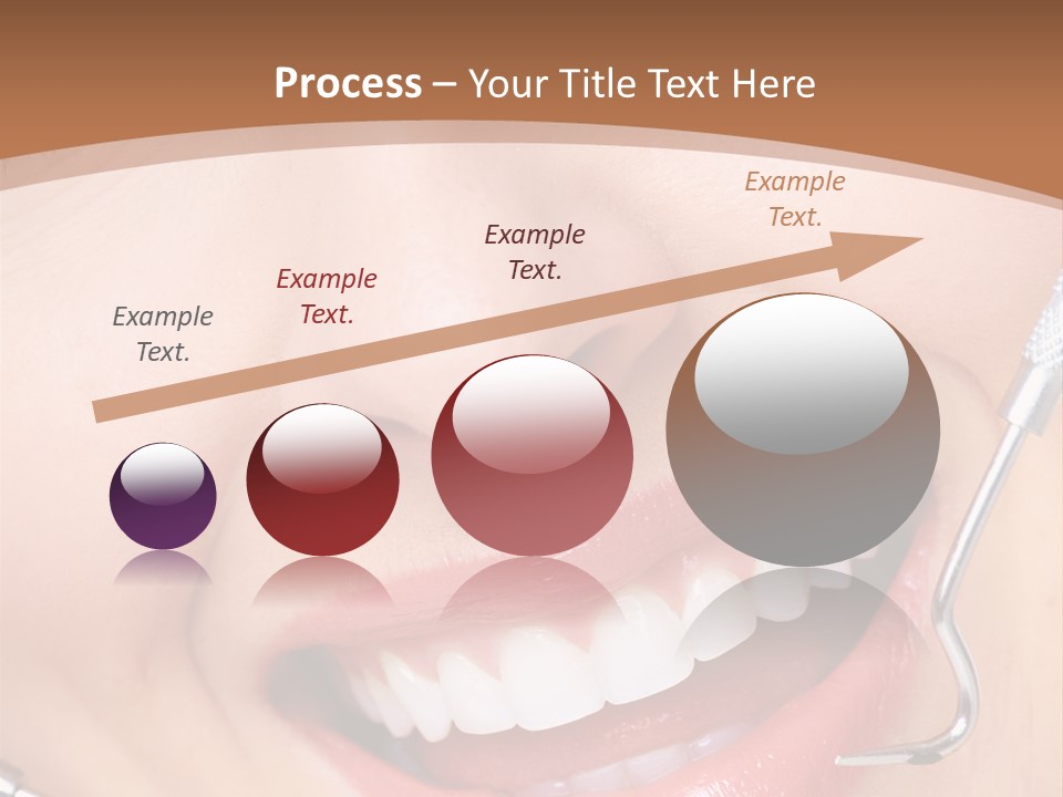 Cosmetics White Orthodontic PowerPoint Template