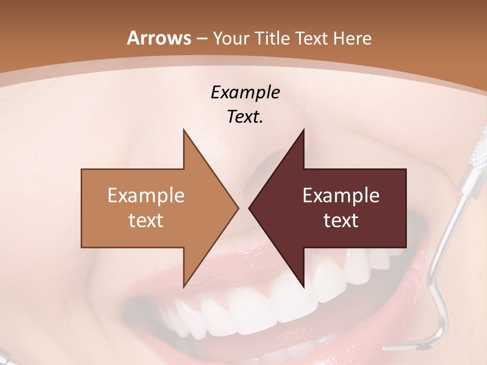 Cosmetics White Orthodontic PowerPoint Template