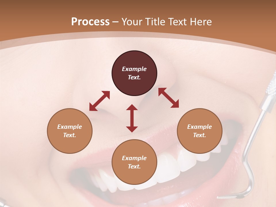 Cosmetics White Orthodontic PowerPoint Template