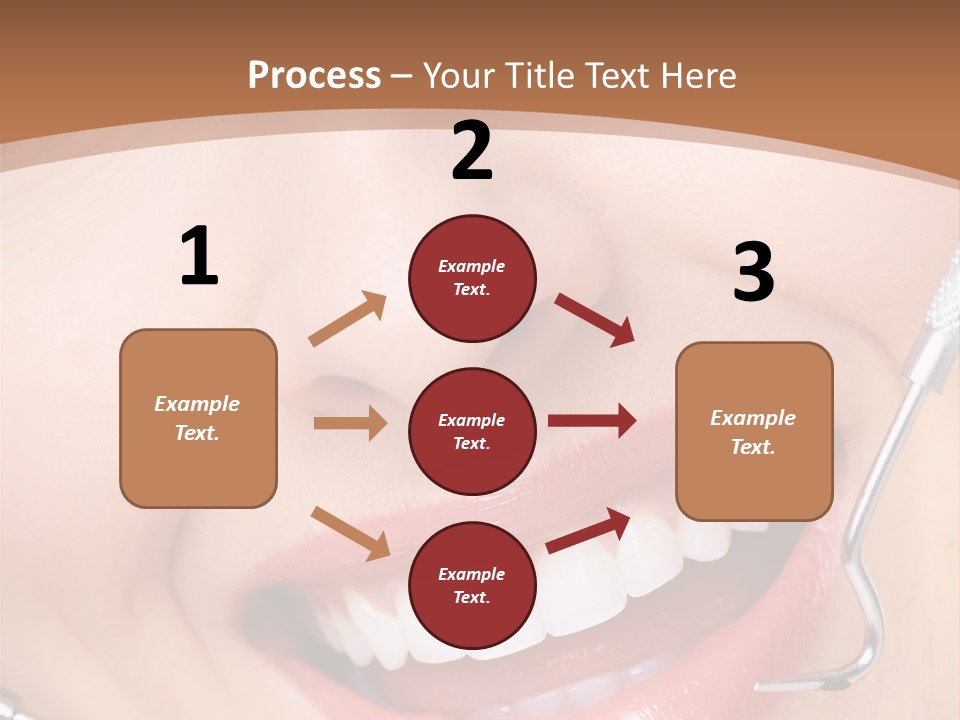 Cosmetics White Orthodontic PowerPoint Template