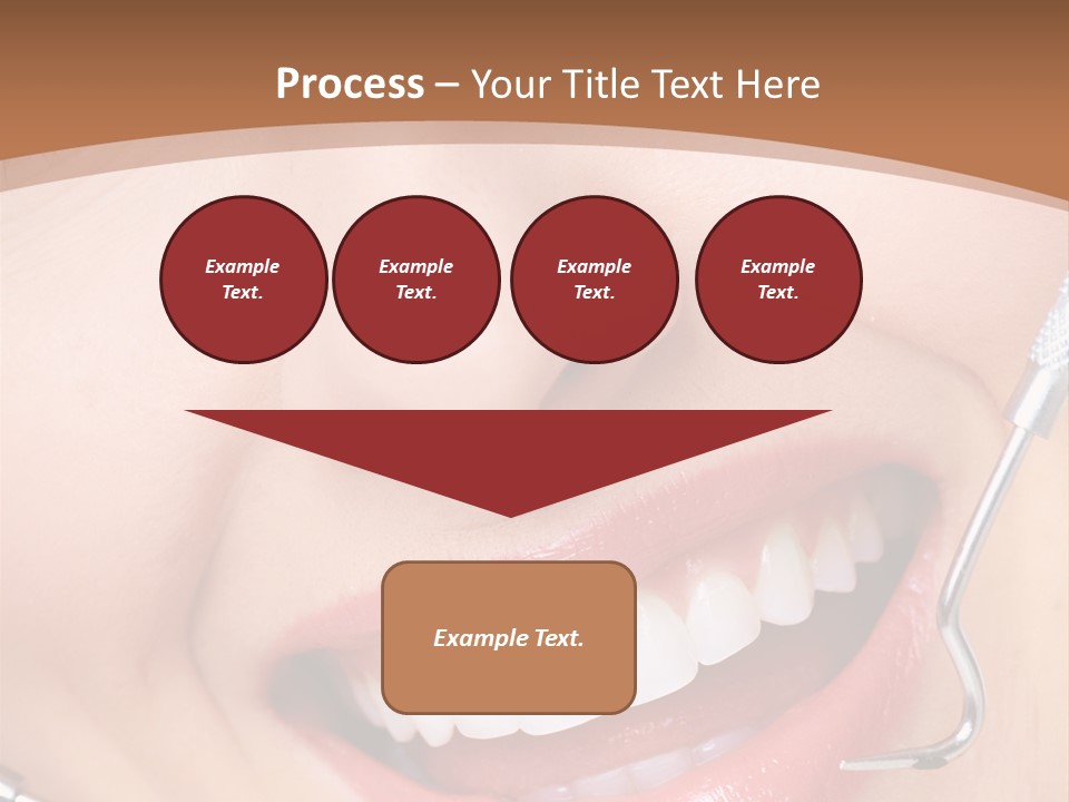 Cosmetics White Orthodontic PowerPoint Template