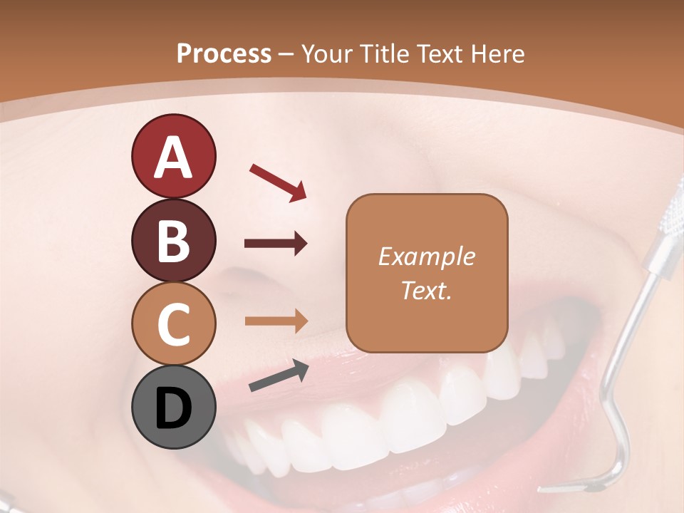 Cosmetics White Orthodontic PowerPoint Template