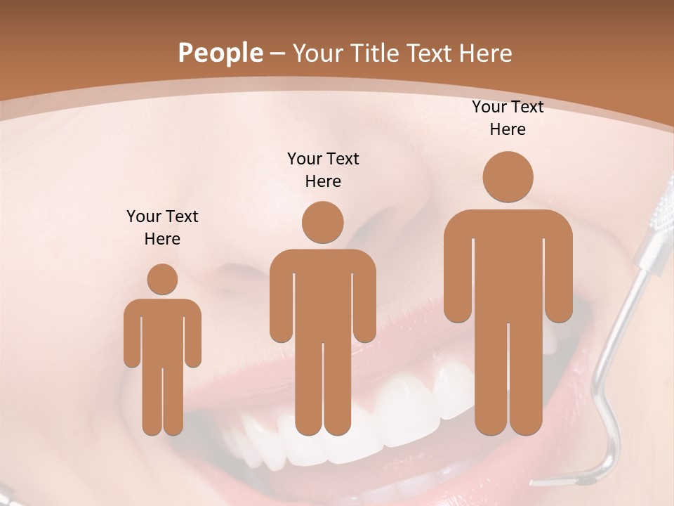 Cosmetics White Orthodontic PowerPoint Template