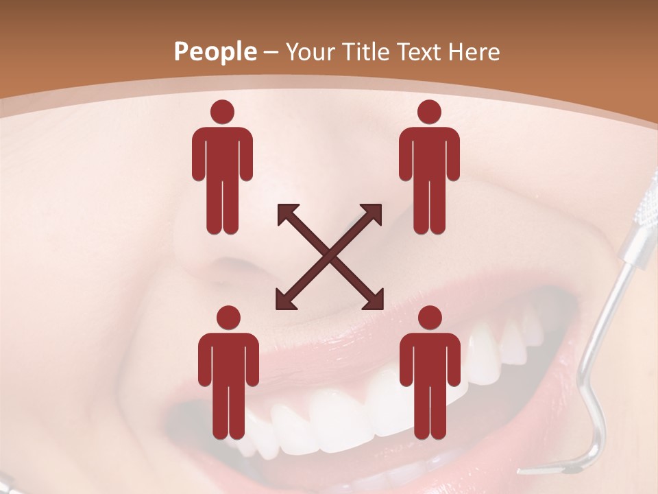 Cosmetics White Orthodontic PowerPoint Template