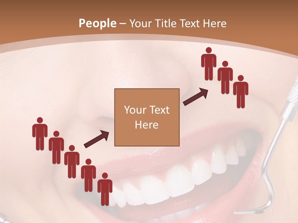 Cosmetics White Orthodontic PowerPoint Template