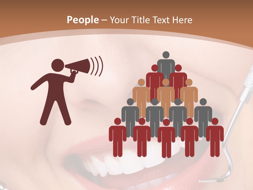 Cosmetics White Orthodontic PowerPoint Template