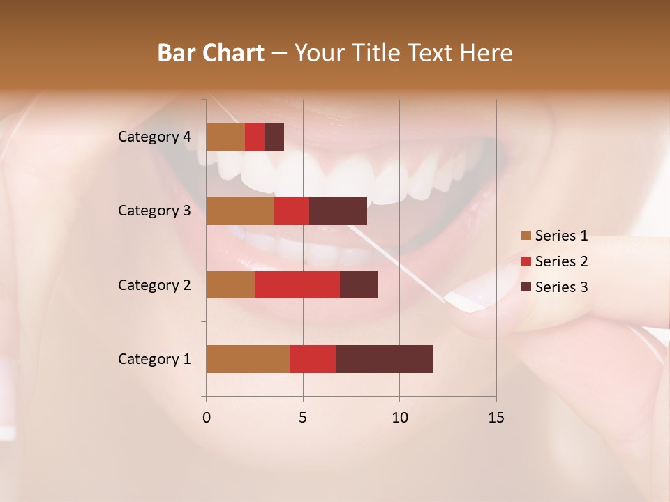 Closeup Whitening People PowerPoint Template