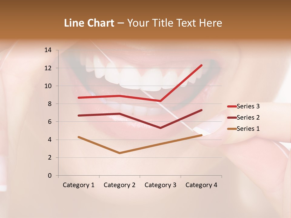 Closeup Whitening People PowerPoint Template
