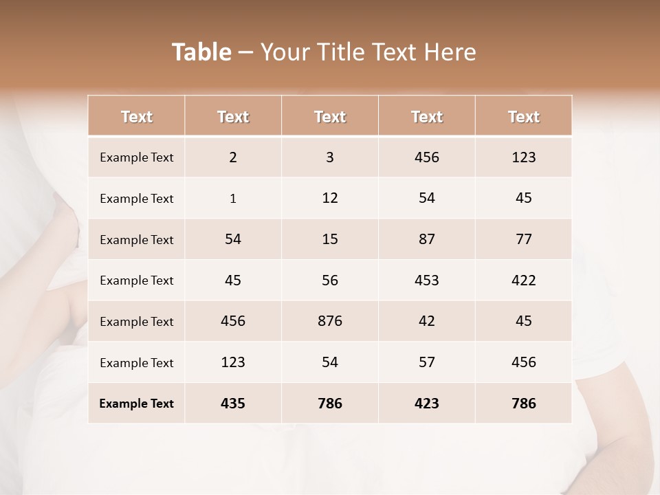 Female Snorer Upset PowerPoint Template