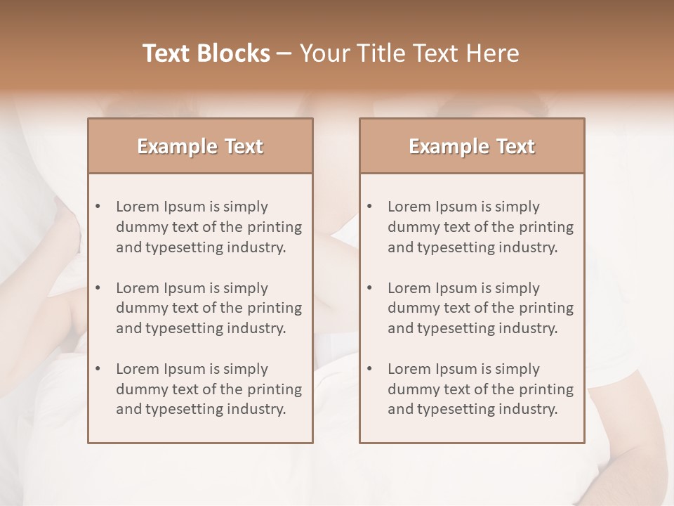 Female Snorer Upset PowerPoint Template