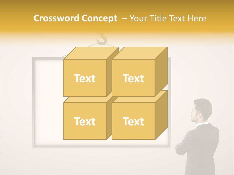 Object Pulley Winch PowerPoint Template