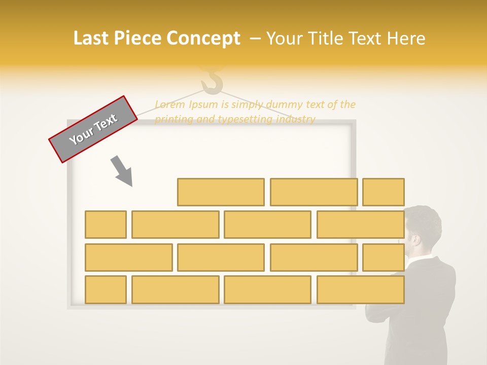 Object Pulley Winch PowerPoint Template
