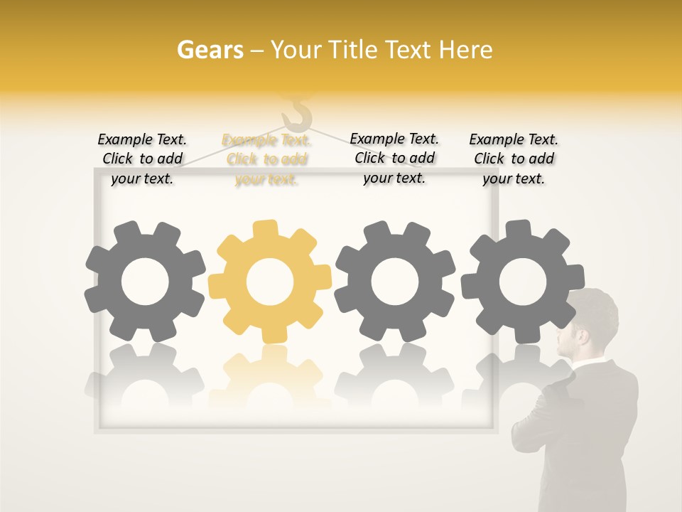 Object Pulley Winch PowerPoint Template