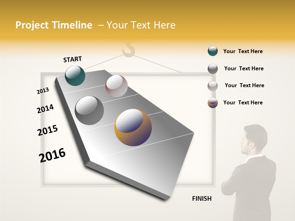 Object Pulley Winch PowerPoint Template