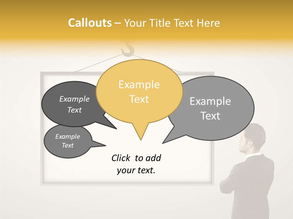 Object Pulley Winch PowerPoint Template