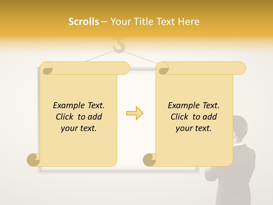 Object Pulley Winch PowerPoint Template