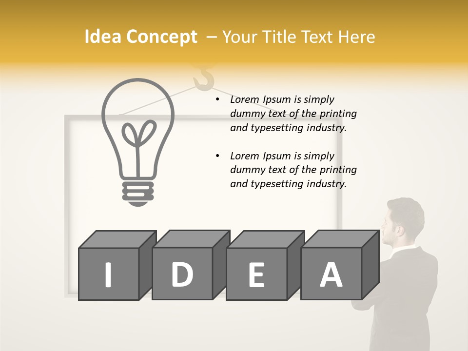 Object Pulley Winch PowerPoint Template