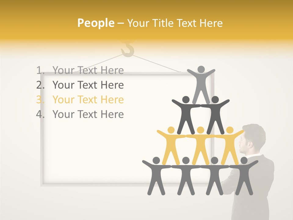 Object Pulley Winch PowerPoint Template