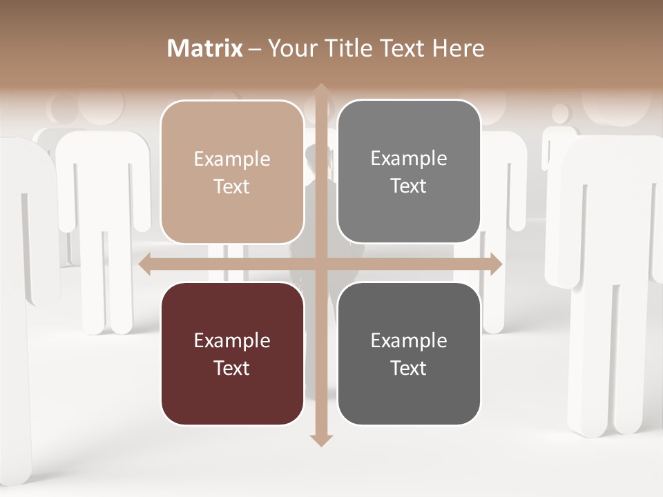 Down Social Concept PowerPoint Template