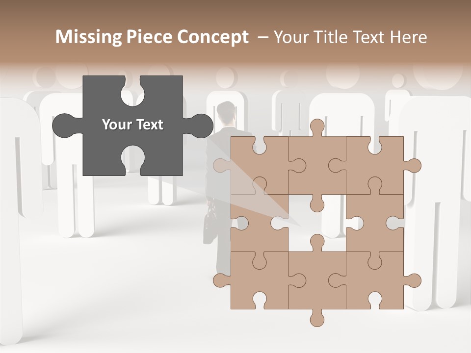 Down Social Concept PowerPoint Template