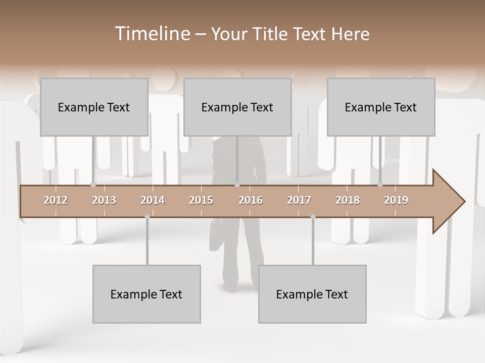 Down Social Concept PowerPoint Template