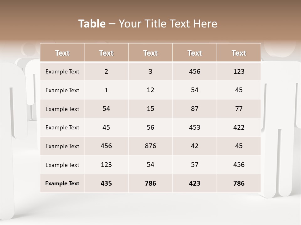 Down Social Concept PowerPoint Template