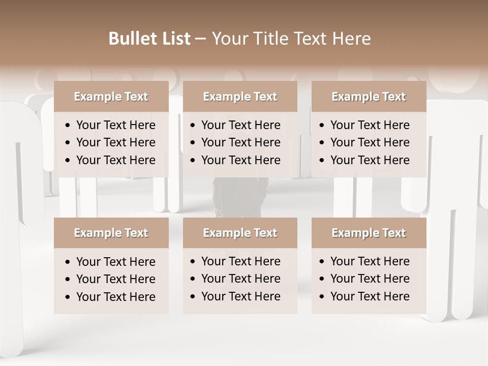 Down Social Concept PowerPoint Template