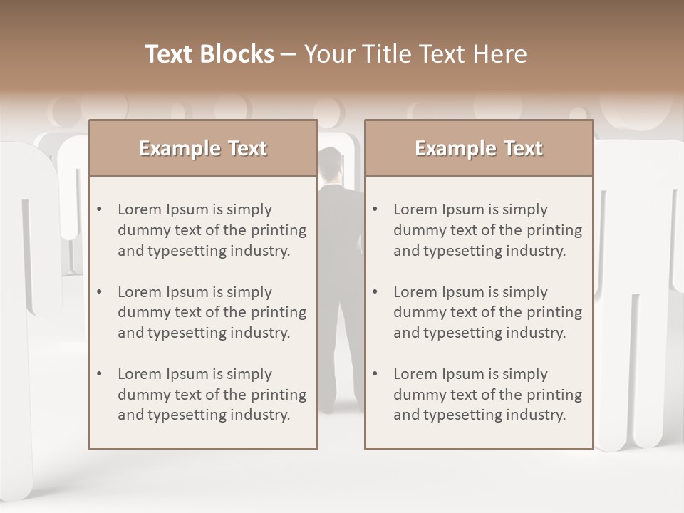 Down Social Concept PowerPoint Template