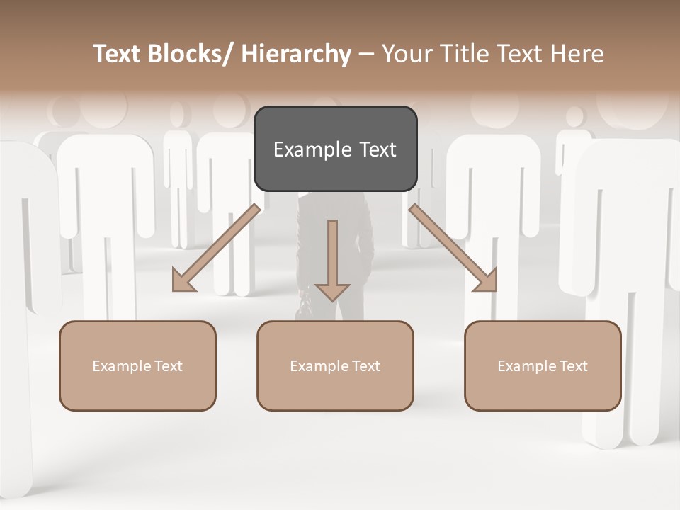 Down Social Concept PowerPoint Template