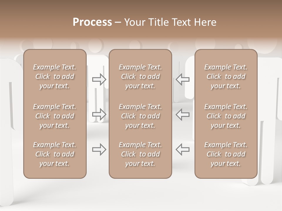 Down Social Concept PowerPoint Template