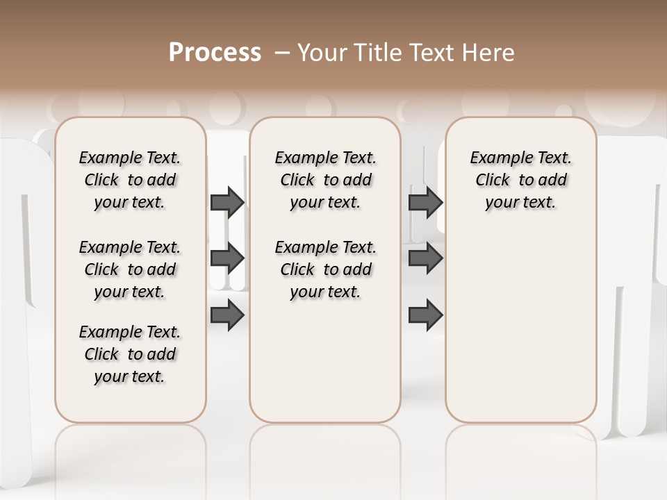 Down Social Concept PowerPoint Template