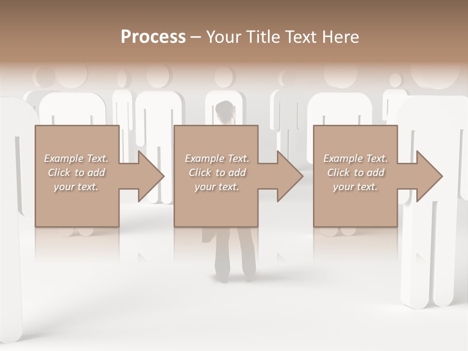 Down Social Concept PowerPoint Template
