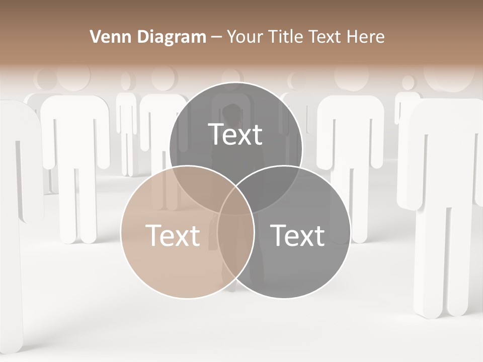 Down Social Concept PowerPoint Template