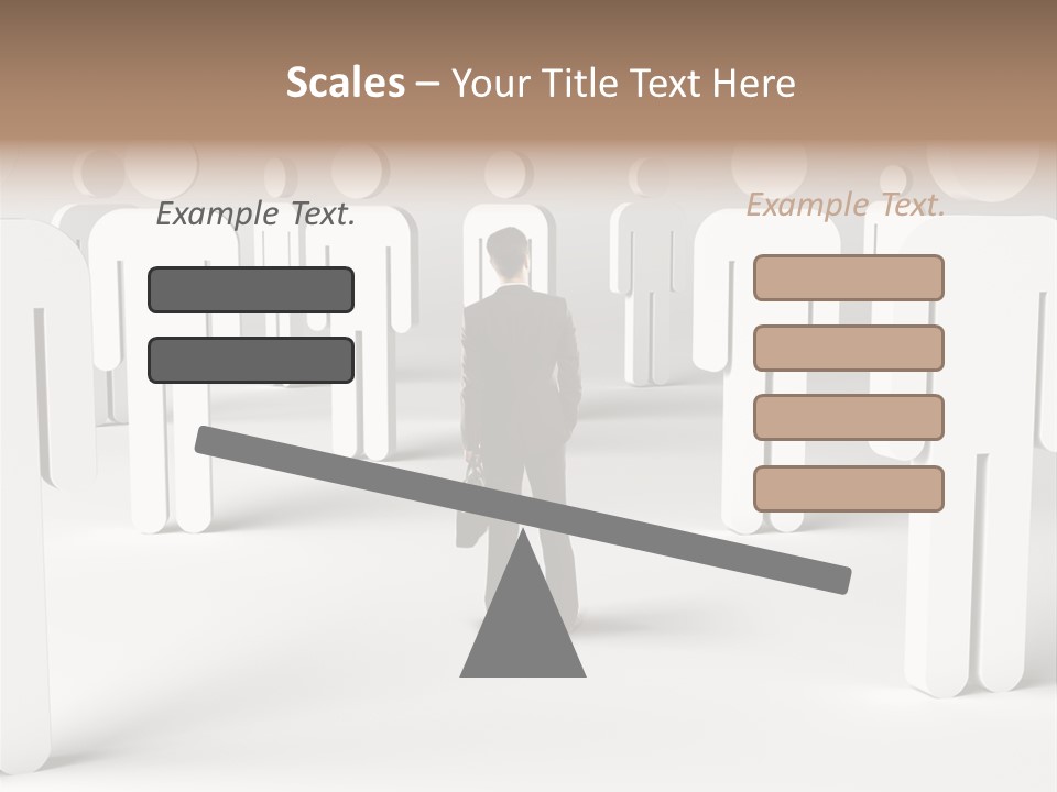 Down Social Concept PowerPoint Template